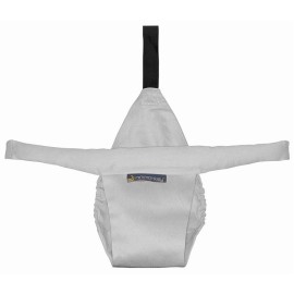 MINIMONKEY MKY_00000396 Szelki do krzesła dla niemowlaka Mini Chair 6m+ jasnoszare