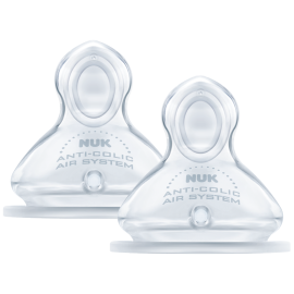 NUK 709245 FC+ Smoczek 1 M na butelkę silikonowy 2szt