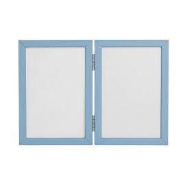 ODCISK BOBASA Tiny Memories - Ramka z glinką niebieska