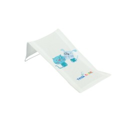 TEGA PK-026-102 Leżaczek kąpielowy z wizerunkiem PIES I KOT żółty