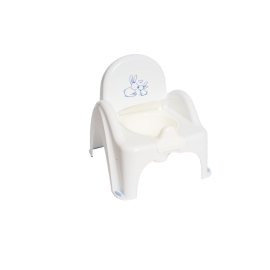 TEGA PO-065-103 Nocnik krzesełko Króliczki z pozytywką biały
