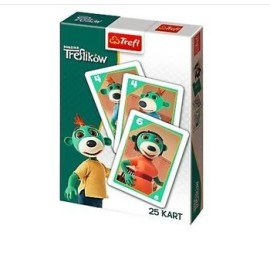 TREFL 08482 Karty Piotruś - Rodzina Treflików