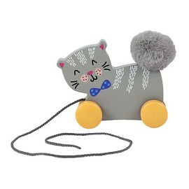 TREFL 61750 Kotek drewniany