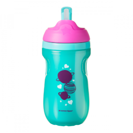 TT 44702451 Bidon ze słomką Girl 260ml 12+