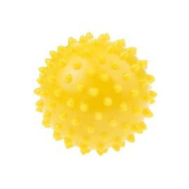 TULLO 437 Piłka sensoryczna do masażu i rehabilitacji 7,6cm żółty
