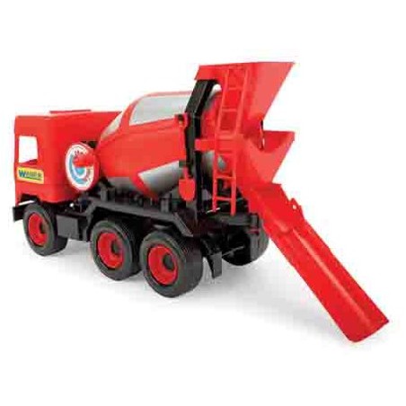 WADER 32114 Middle Truck - Betoniarka czerwona