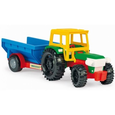 WADER 35001 Color Cars - Traktor z Przyczepą