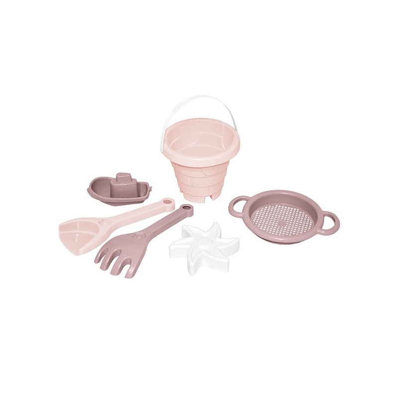 WADER 41104 Różana Wata Cukrowa Zamek zestaw do piasku