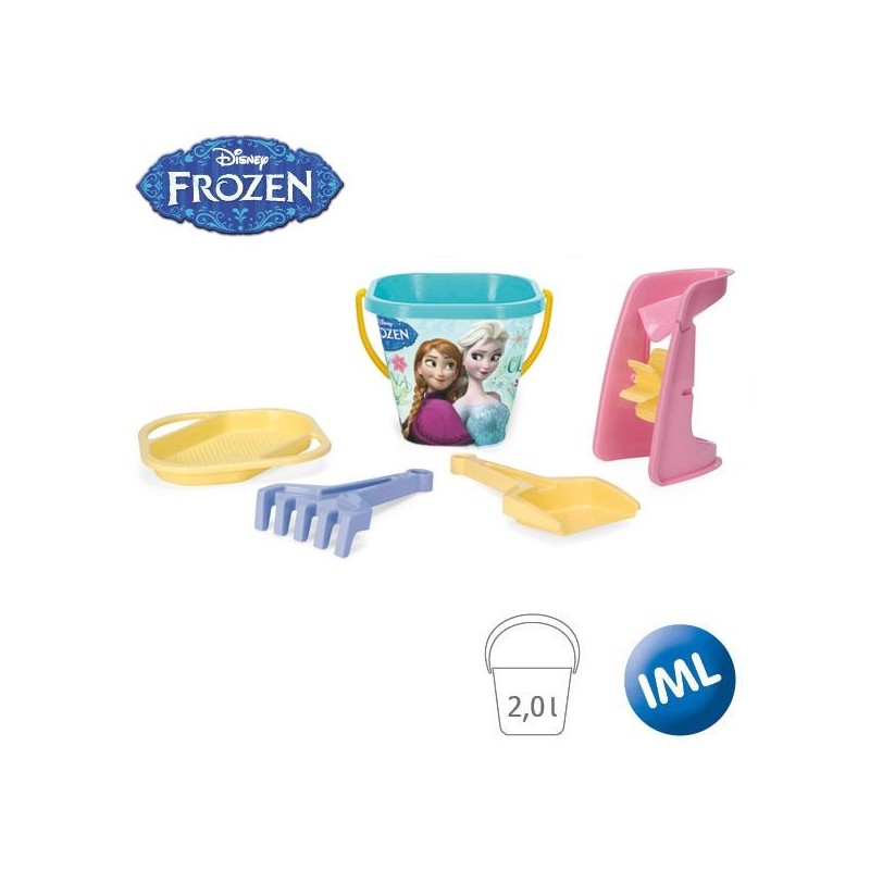 WADER 77941 Komplet do piasku Kraina Lodu 5 el.