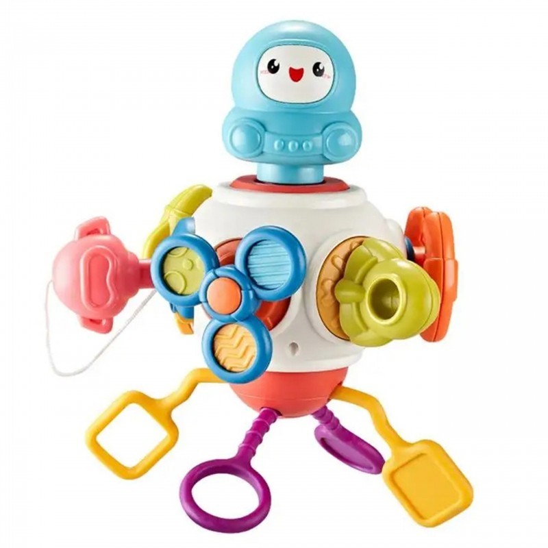 WOOPIE BABY Kostka Sześciościan Montessori 8w1 – Zabawka Edukacyjna