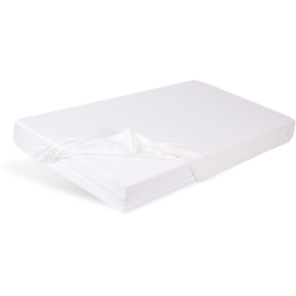 MATEX Prześcieradło nieprzemakalne BAMBOO 120x60 [TB0382 01]biały