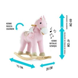 MILLY MALLY 0461 Koń Pony pink