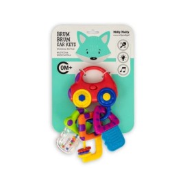 MILLY MALLY 0696-1 Muzyczna grzechotka Kluczyki Brum Brum