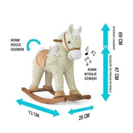 MILLY MALLY 1966 Koń Pony gray dot