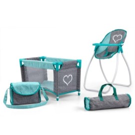 MILLY MALLY 5372 Zestaw dla lalek Elsa Prestige Mint