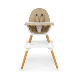 MILLY MALLY Krzesełko do karmienia 2w1 Malmo Beige