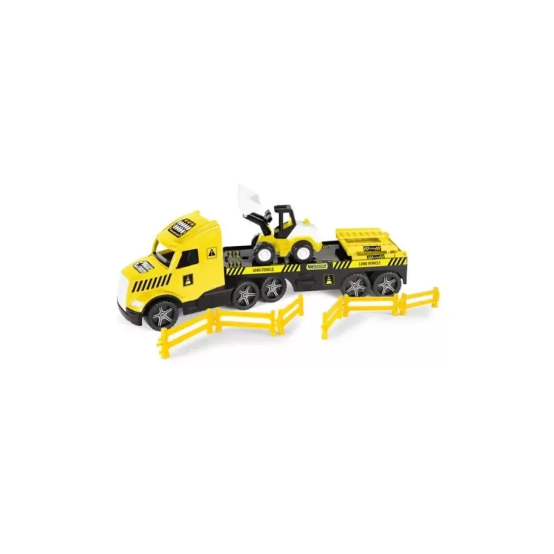 WADER 36431 Magic Truck Technic laweta ze spychaczem