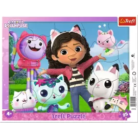 TREFL 31415 Puzzle 25 Ramkowe Poznaj Gabi