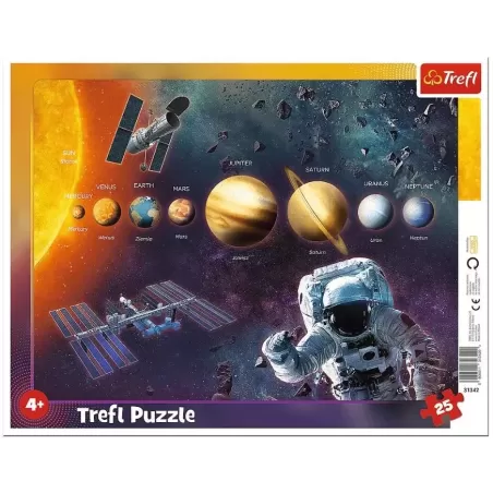 TREFL 31342 Puzzle 25 Ramkowe Układ Słoneczny