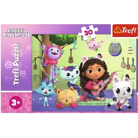 TREFL 18301 Puzzle 30 Gabi i jej uroczy domek