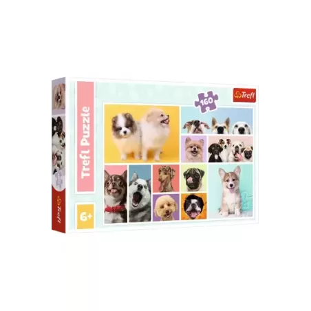 TREFL 15412 Puzzle 160 Psia przyjaźń