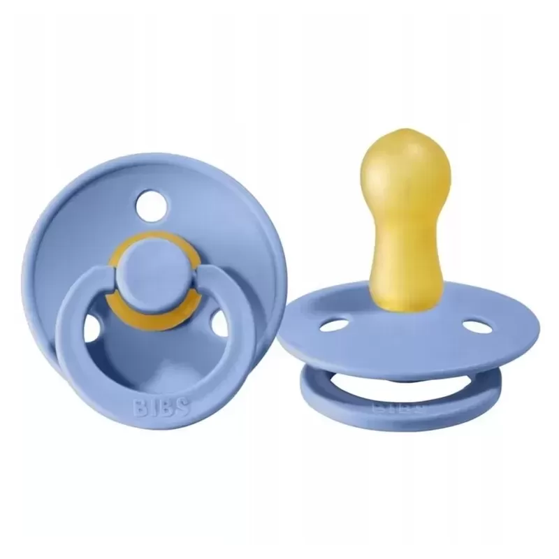 BIBS 1000231 Smoczek uspokajający BABY BLUE S