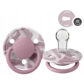 BIBS 1010248 Smoczek uspokajający DE LUX ONE SIZE HEATHER