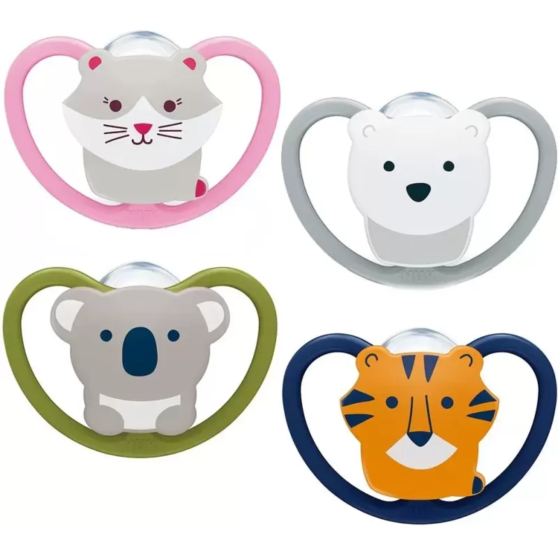 NUK 736322 Smoczek uspokajający 6-18 m SPACE