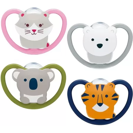 NUK 736322 Smoczek uspokajający 6-18 m SPACE