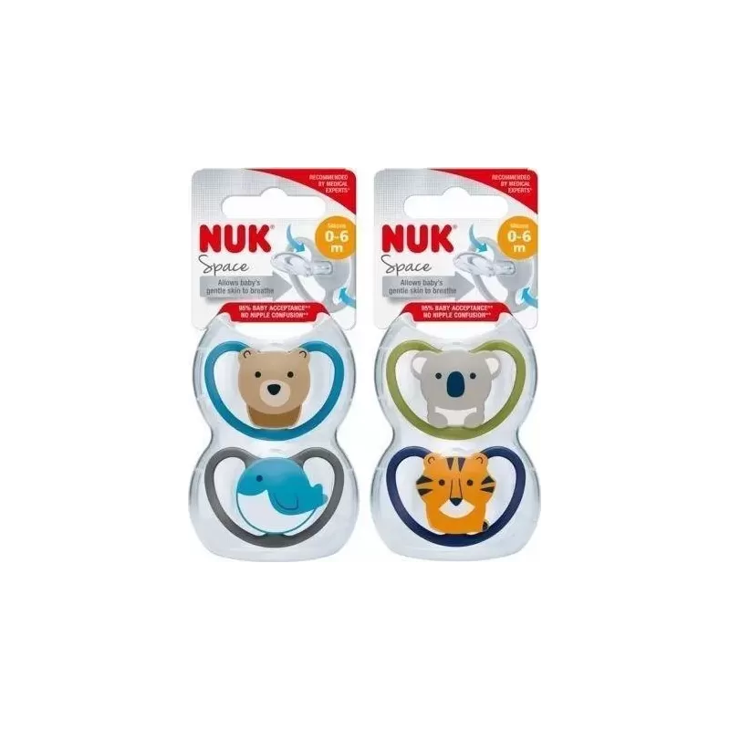 NUK 739479 Smoczek uspokajający 18-36 m SPACE