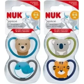NUK 730269 Smoczek uspokajający 0-6 m SPACE