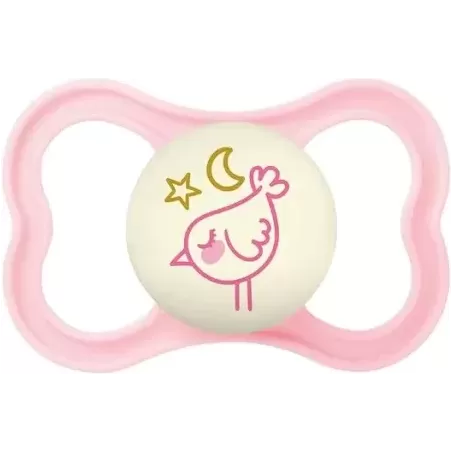 MAM 850981 Smoczek uspokajający Perfect Night 6+ Planet Love girl