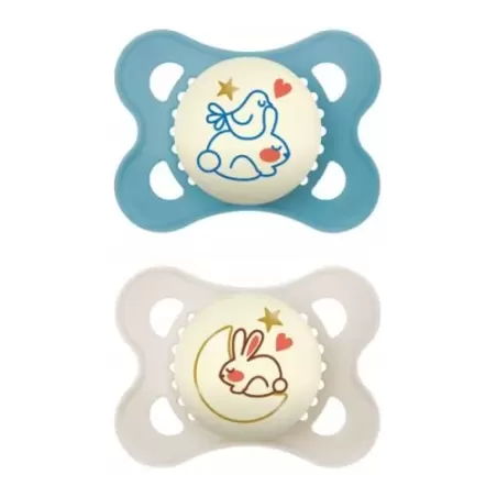 MAM 850684 Smoczek uspokajający Original Night 2-6 Planet Love boy