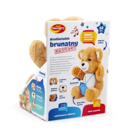DUMEL DD 30819 Niedźwiadek Brunatny – Interaktywny Pluszak dla Dzieci