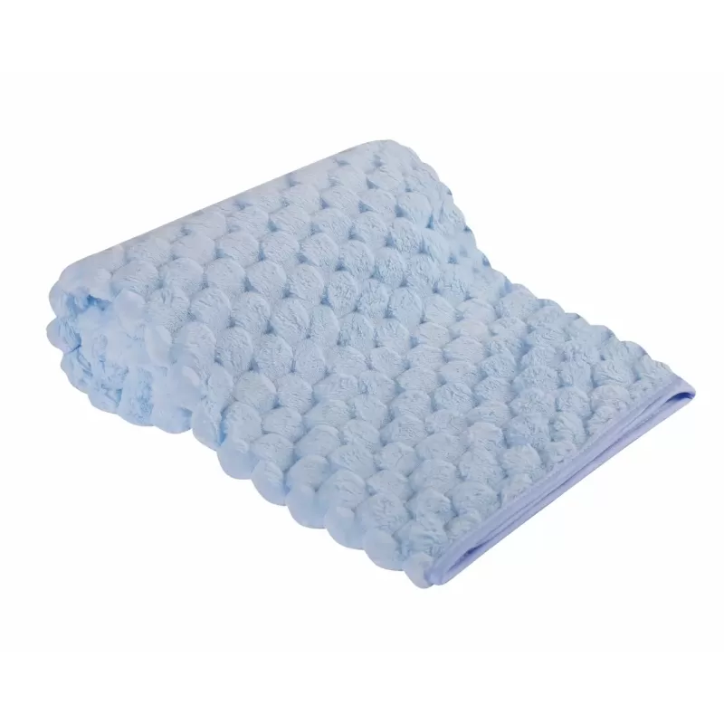 MARINI 614 – Kocyk Kostka 80x90 cm | Miękki i stylowy dla niemowląt