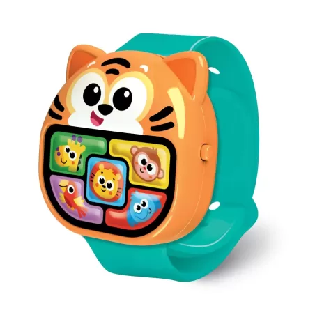 DUMEL Zegarek Malucha Tygrysek DD 83068 – Edukacyjna Zabawka Interakty