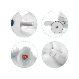 MILLY MALLY 6482 Koń Polly White Jednorożec – bujak i jeździk 2w1