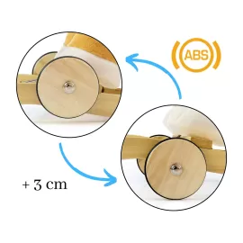 MILLY MALLY 5466 Koń Polly Light Brown – bujak i jeździk 2w1