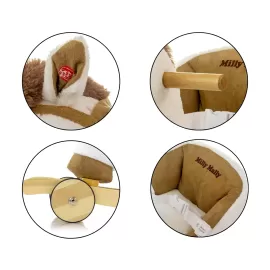 MILLY MALLY 5467 Koń Polly White – bujak i jeździk 2w1 dla dzieci