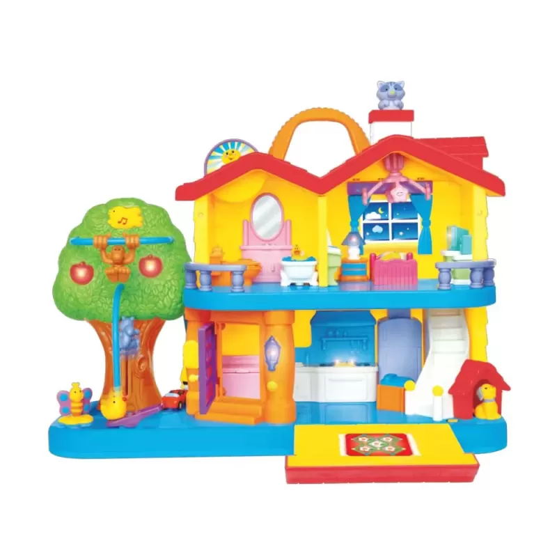 DUMEL DD 32730 Odkrywczy Domek – Interaktywna Zabawka Edukacyjna 12M+