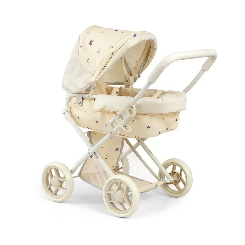 Wózek dla lalek Milly Mally Alice Nature – lekki, składany, od 3 lat