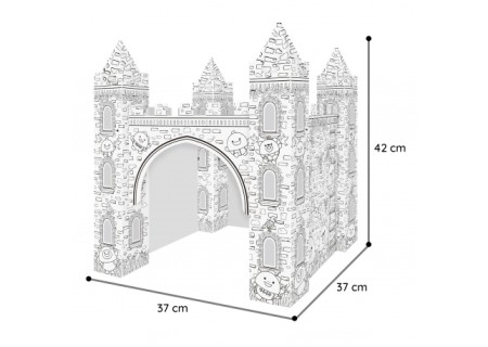 WOOPIE 42813 Zamek do kolorowania