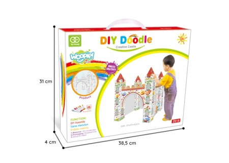 WOOPIE 42813 Zamek do kolorowania