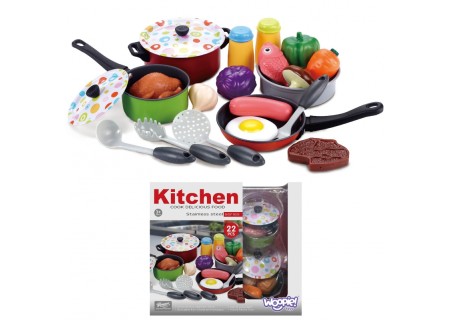 WOOPIE 43070 Mega zestaw Kucharza 22 el.