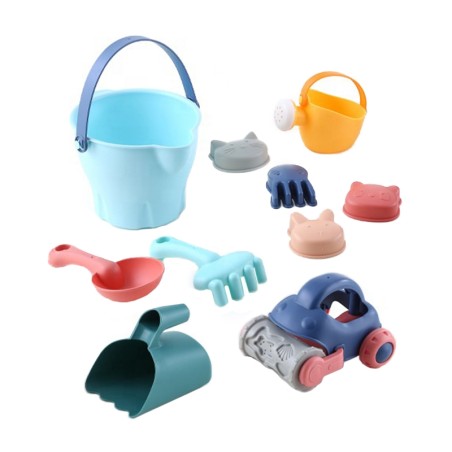 WOOPIE 43841 Zestaw do piasku w wiaderku samochodzik