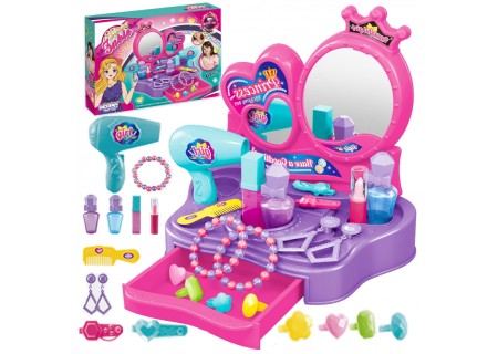 WOOPIE 45074 Toaletka dla dziewczynki Studio urody 18el.