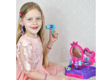 WOOPIE 45074 Toaletka dla dziewczynki Studio urody 18el.