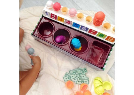 WOOPIE 46675 Lodziarnia XXL Sklep Nauka Liczenia 87 el