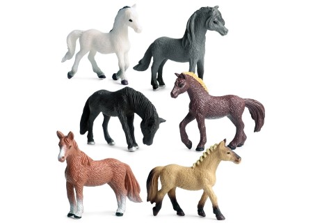 WOOPIE 47085 Zestaw figurek 16szt. Dzikie Zwierzęta