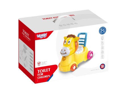 WOOPIE 47351 Chodzik jeździk nocnik 3w1 Osiołek